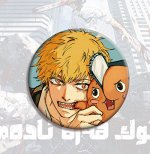 Значок металлический-&quot;Человек — бензопила&quot;