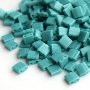 Бисер Тила Миюки TL-0412 Opaque Turquoise Green