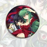 Значок металлический-&quot;Code Geass/Код Гиас&quot;