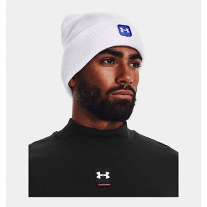 Шапка Артикул: 1373155-100; Наименование: Шапка; Пол: мужской; Бренд: Under Armour; Вид спорта: фитнес; Материал: акрил; Срок отгрузки: 3-4 рабочих дняМужская шапка Under Armour HALFTIME CUFF очень мя