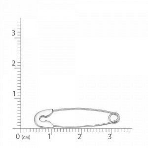 Серебряная булавка - 748