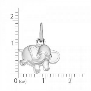 Серебряная подвеска &quot;Слоненок&quot; - 764