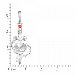 Серебряная подвеска - 829