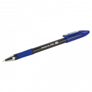 Ручка шариковая масляная с грипом BRAUBERG Model-XL PRO, СИНЯЯ, узел 0,5 мм, линия 0,25 мм, 143249