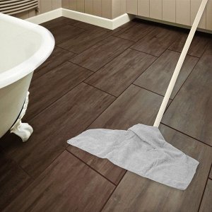 Тряпка для мытья пола из микрофибры 50х60см, КОМПЛЕКТ 2шт "ULTRASONIC BI-COLOUR" LAIMA HOME, 608219