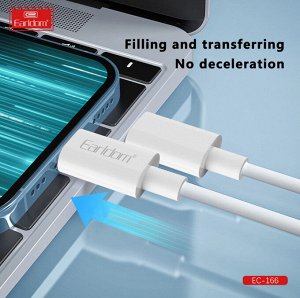 Кабель зарядный Earldom с Type-C (USB-C) на iOS , Ipad быстрая зарядка 20W