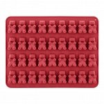 Форма силиконовая для льда и шоколада Gummy Bears, 18*13*1 см