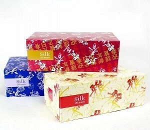 20100gt "Silk" Двухслойные салфетки, 250 шт 3 пачки/упак
