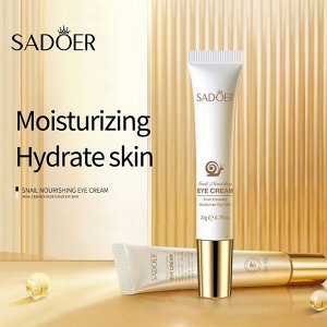 Sadoer Snail Soothing крем уход для век 20 гр смягчение, питание для кожи вокруг глаз