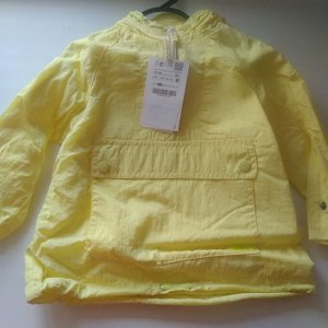 Ветровка-дождевик zara на малыша