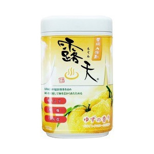 "Fuso Kagaku" Соль для ванны с бодрящим эффектом и ароматом юдзу (банка 700 г)