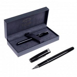 Ручка-роллер Parker Sonnet Black Lacquer GT, черная, подар/уп 1931501