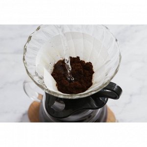 Пуровер стеклянный для заваривания кофе «Арабика», 600 мл