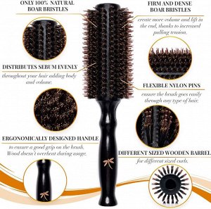 BELULA Brushing - расческа для брашинга с щетиной кабана