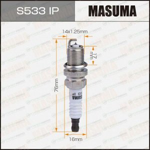 Свеча зажигания Masuma Laser Iridium IFR5J-11 с иридиевым электродом, арт. S533IP