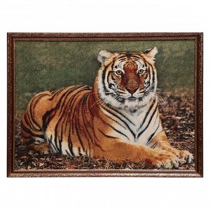 Гобеленовая картина "Тигр" 70*53 см