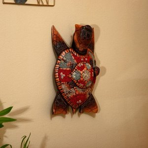 Сувенир «Черепаха», 40x25x11 см, дерево албезия