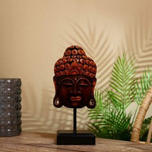 Сувенир "Голова Будды" албезия 30 см