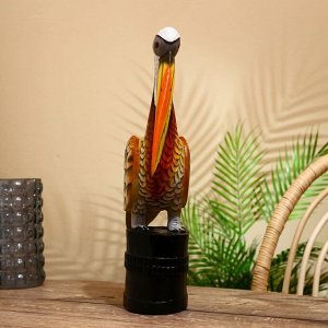 Сувенир "Пеликан" албезия 45 см
