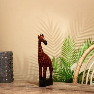 Сувенир "Жирафик" албезия 12х6х30 см