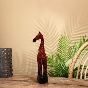 Сувенир "Жирафик" албезия 12х6х30 см
