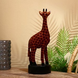 Сувенир "Жирафик" албезия 15х10х40 см