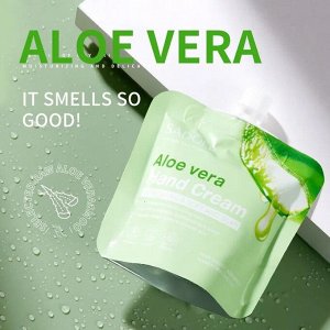 Питательный и восстанавливающий крем для рук SADOER Aloe Vera Hand Cream, 30 гр