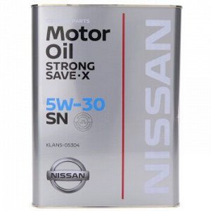 Масло моторное NISSAN STRONG SAVE X 5W30 SN/GF-5 4л