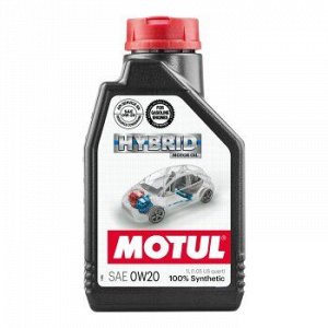 Масло моторное MOTUL HYBRID 0W20 SP/GF-6A синтетика 1л (1/12) 107141