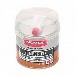 Шпатлевка NOVOL для пластика BUMPER-FIX 0.5кг +отв.15g (1шт.х15g) (1/12)
