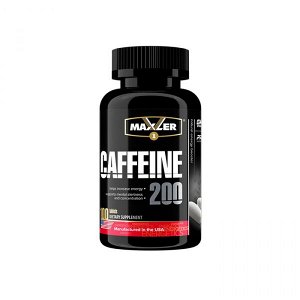 Добавки растительные Maxler Caffeine 200 mg 100 tab