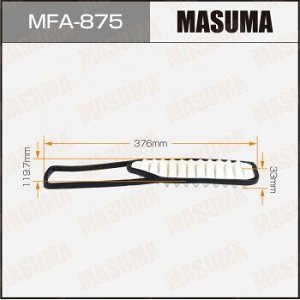 Воздушный фильтр A-752 MASUMA