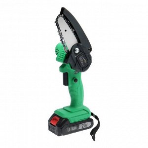Пила цепная аккумуляторная ZITREK GreenSaw 20, 20 В, 2x1.5 Ач, шина 10 см, 5 м/с