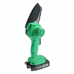 Пила цепная аккумуляторная ZITREK GreenSaw 20, 20 В, 2x1.5 Ач, шина 10 см, 5 м/с