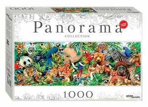 Мозаика "puzzle" 1000  "Мир животных" Panorama 79402