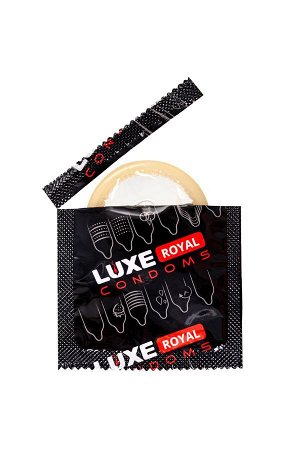 ПРЕЗЕРВАТИВЫ LUXE ROYAL EXOTICA текстуированные с точечной поверхностью 3 штуки
