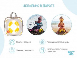 Дорожный горшок HandyPotty в фирменной сумке. Цвет желтый.