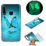 Чехол силикон светящийся с рисунком на телефон Xiaomi Redmi, POCO