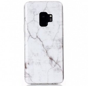 Чехол силикон с мраморным рисунком на телефон Samsung Galaxy