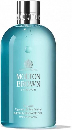 MOLTON BROWN Cypress & Sea Fennel Bath & Shower Gel - освежающий гель для душа
