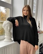Свитер «Нэлт» (черный)* One Size