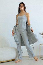 Брюки женские 250L13-18 жемчужно-серый