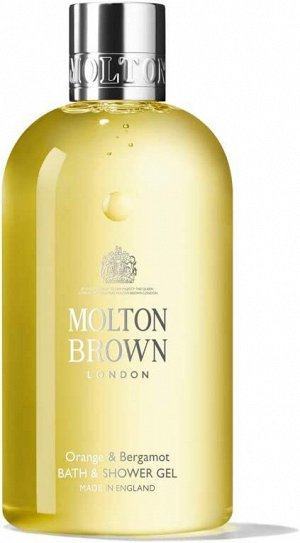 MOLTON BROWN Orange & Bergamot Bath & Shower Gel - гель для душа с ароматом цитрусовых и бергамота