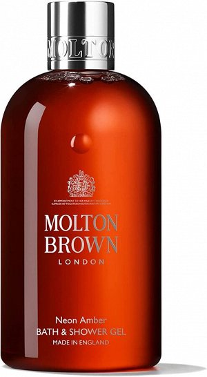 MOLTON BROWN Neon Amber Bath & Shower Gel - гель для душа с ароматом амбры и ванили