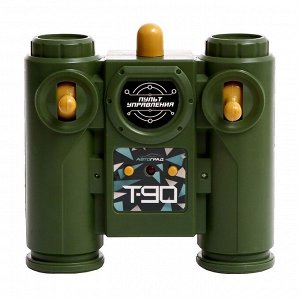 Танк радиоуправляемый Т90, работает от аккумулятора, свет и звук, цвет хаки