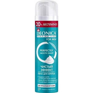 Деоника, New Пена для бритья For men Чистый эффект, 240 мл, DEONICA