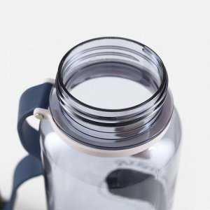 Бутылка для воды спортивная, 600 мл, 20 х 7 см, с ситом, микс