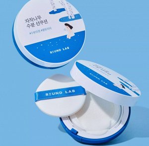 Солнцезащитный крем-кушон SPF 50+ ROUND LAB birch juice moisturizing sun cushion 15g