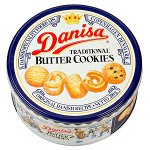 Печенье DANISA Butter Cookies 200 г ж/б 1/18