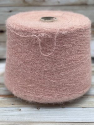 Пряжа для вязания Cofil, 100 гр, Capri 45% альпака 32% полиакрил 23% кидмохер 1000м/100 Тосканский розовый